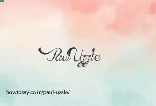 Paul Uzzle