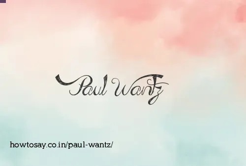 Paul Wantz