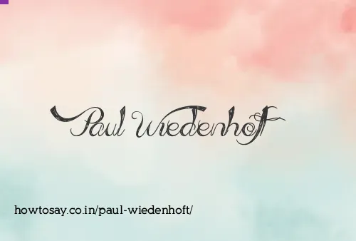 Paul Wiedenhoft