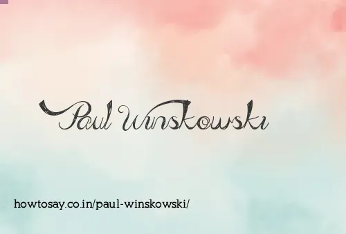 Paul Winskowski