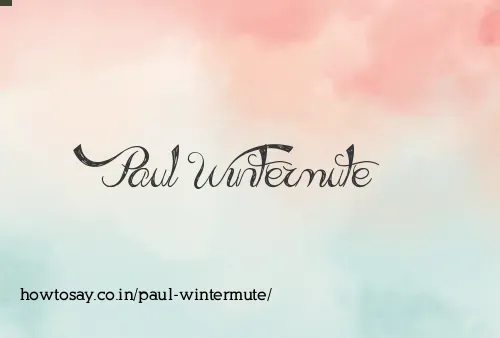 Paul Wintermute