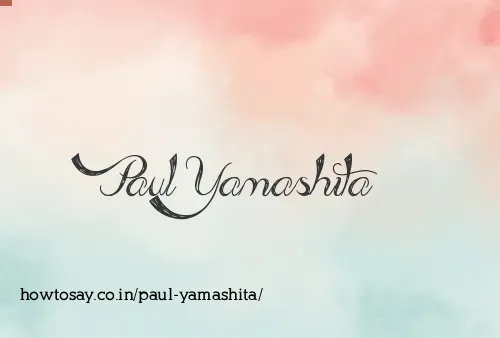 Paul Yamashita