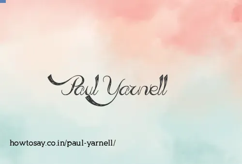 Paul Yarnell
