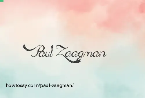 Paul Zaagman