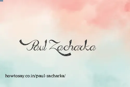Paul Zacharka