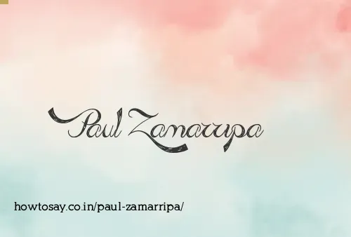 Paul Zamarripa