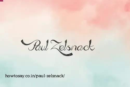 Paul Zelsnack