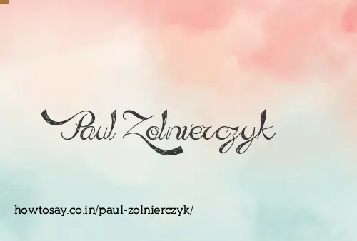 Paul Zolnierczyk
