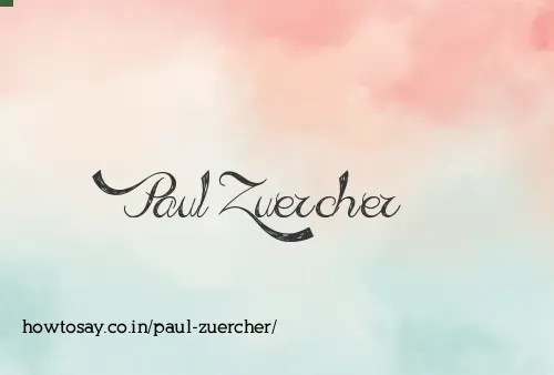 Paul Zuercher
