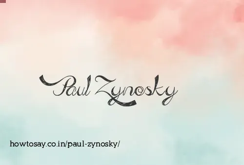 Paul Zynosky