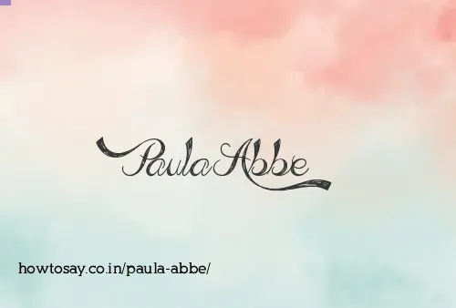 Paula Abbe