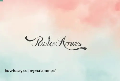 Paula Amos