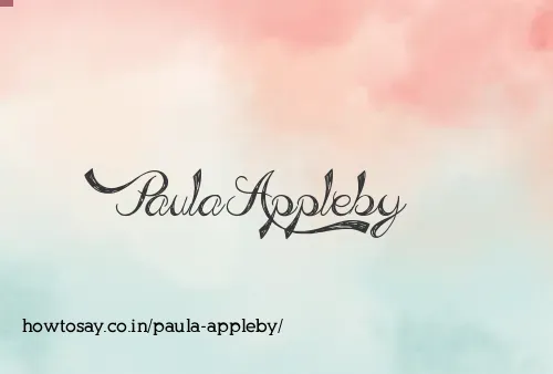 Paula Appleby