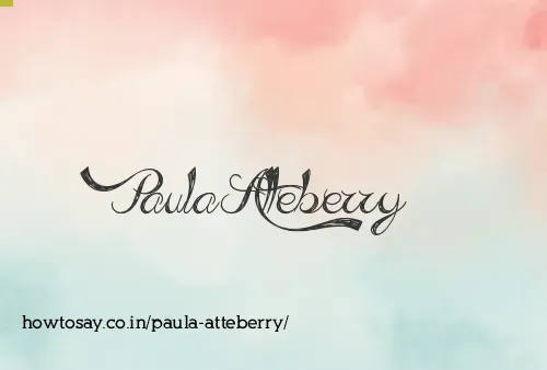 Paula Atteberry