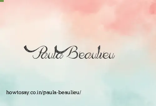 Paula Beaulieu