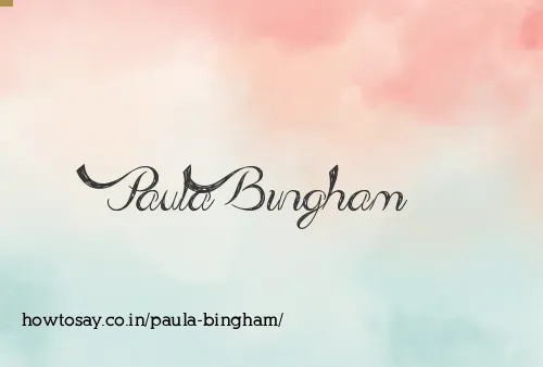 Paula Bingham