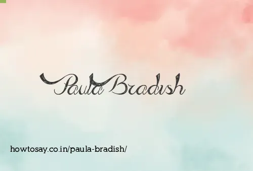 Paula Bradish
