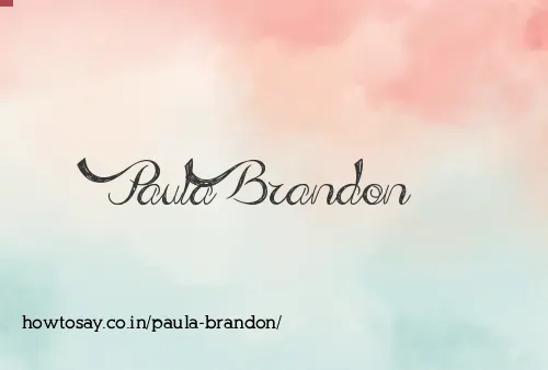 Paula Brandon