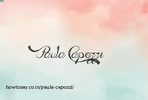 Paula Capozzi