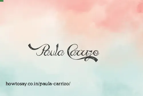 Paula Carrizo