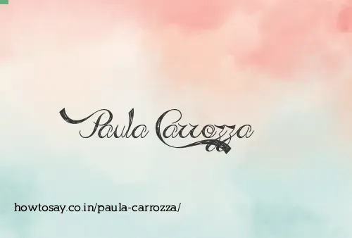 Paula Carrozza