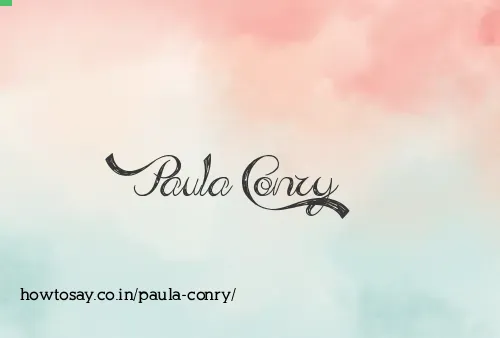 Paula Conry