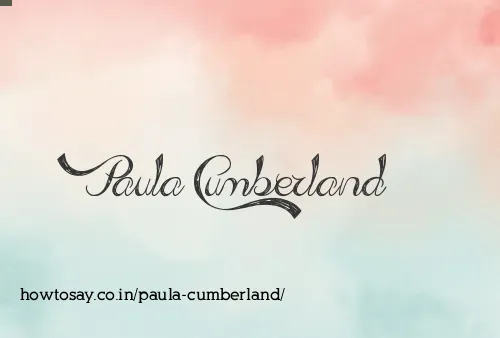 Paula Cumberland