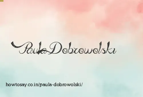 Paula Dobrowolski