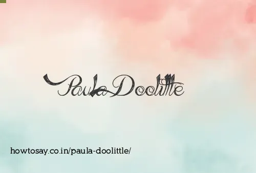 Paula Doolittle