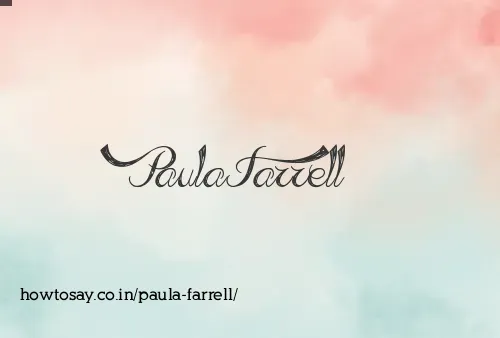 Paula Farrell