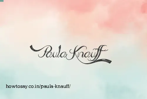 Paula Knauff