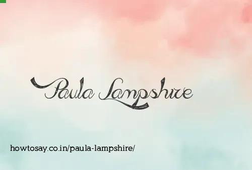 Paula Lampshire