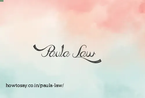 Paula Law