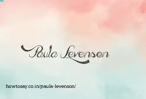 Paula Levenson