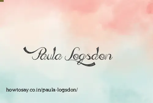 Paula Logsdon