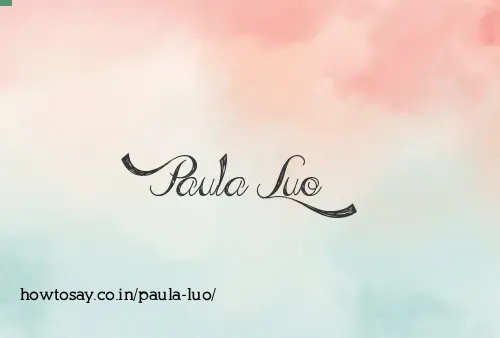 Paula Luo