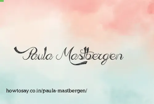 Paula Mastbergen