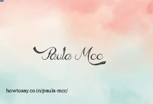 Paula Mcc