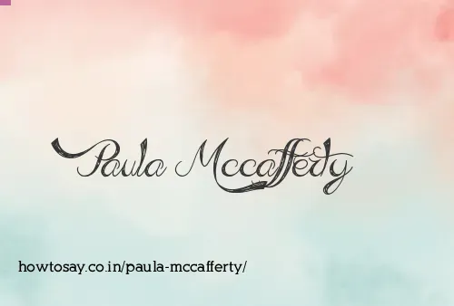 Paula Mccafferty