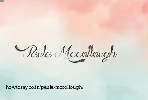 Paula Mccollough