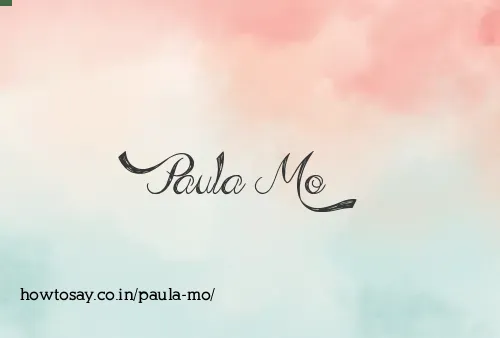 Paula Mo