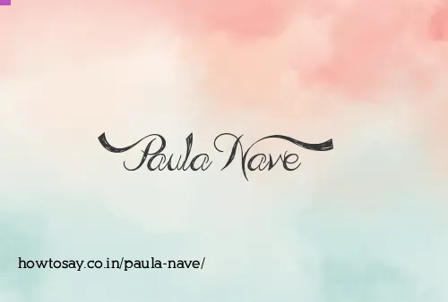 Paula Nave