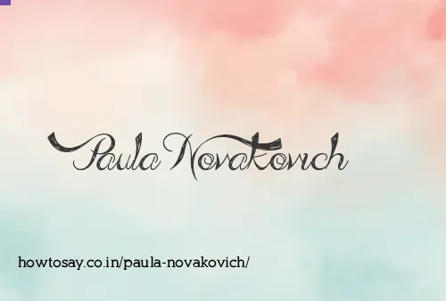 Paula Novakovich