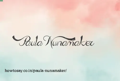 Paula Nunamaker