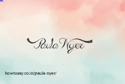 Paula Nyer