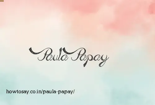 Paula Papay