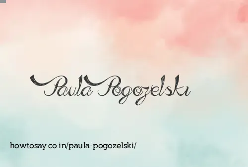 Paula Pogozelski