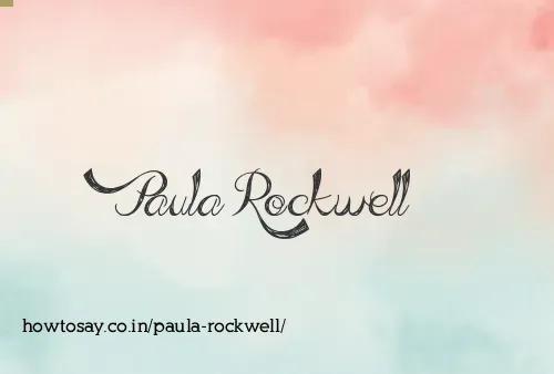 Paula Rockwell