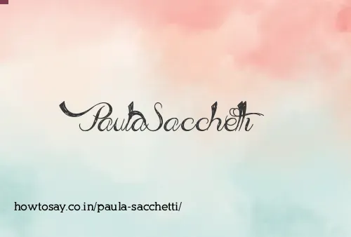Paula Sacchetti