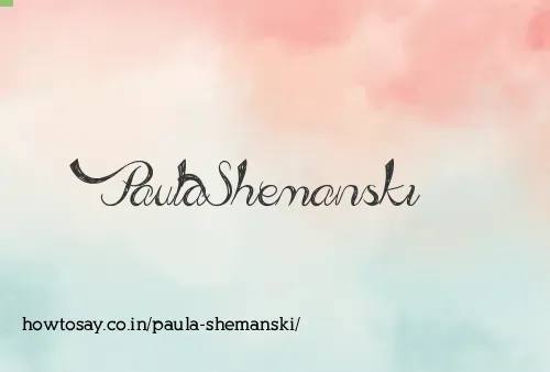 Paula Shemanski